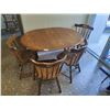 Image 1 : Dining Room Table with 4 Matching Chairs and 3 Separate Chairs