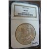 Image 1 : 1883-O Morgan Silver Dollar NGC MS63