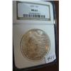 Image 1 : 1889 Morgan Silver Dollar NGC MS63