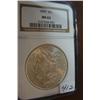 Image 1 : 1890 Morgan Silver Dollar NGC MS63