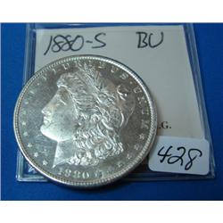 1880-S Morgan Silver Dollar BU