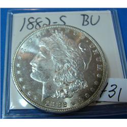 1882-S Morgan Silver Dollar BU