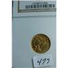 Image 1 : 1926 $2.50 Indian Head Gold Coin NGC MS62