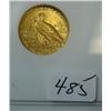 Image 2 : 1911 $2.50 Indian Head Gold Coin NGC MS62