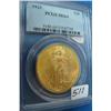 1925 $20 St. Gaudens Gold Coin PCGS MS64