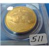 Image 2 : 1925 $20 St. Gaudens Gold Coin PCGS MS64