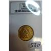 Image 1 : 1907 $5 Liberty Gold Coin NGC MS64