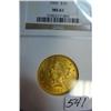 Image 1 : 1905 $10 Liberty Gold Coin NGC MS61