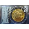 Image 1 : 1904  $20 Liberty Gold Coin PCGS MS63