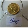 Image 1 : 1853 $1.00 Liberty Gold Coin XF