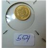 Image 2 : 1853 $1.00 Liberty Gold Coin XF