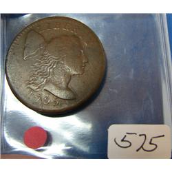 1795 Cent Fine Scratched