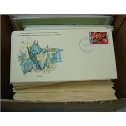 142 Worldwide & U.S. First Day Covers