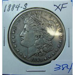 1884-S Morgan Silver Dollar XF