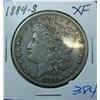 Image 1 : 1884-S Morgan Silver Dollar XF