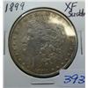 Image 1 : 1899 Morgan Silver Dollar XF w/scratches