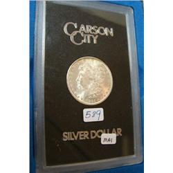 1884 Carson City Silver Dollar BU