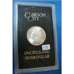 1884 Carson City Silver Dollar BU
