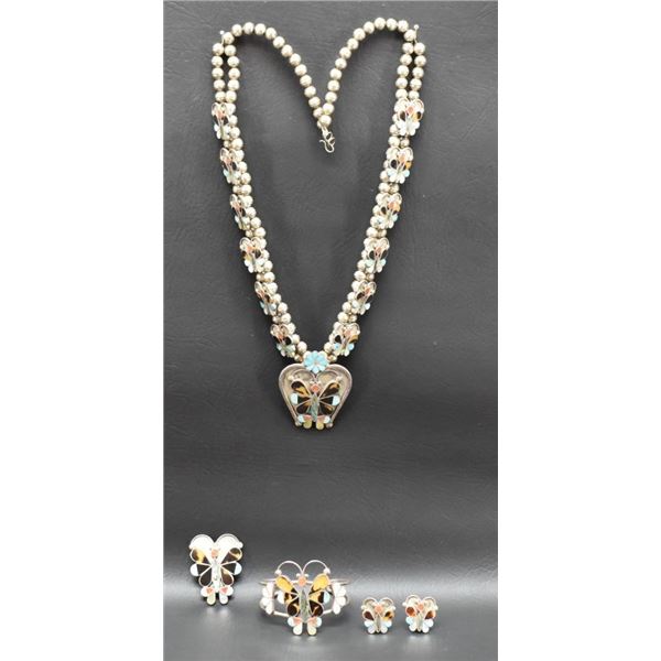 ZUNI INDIAN NECKLACE SET