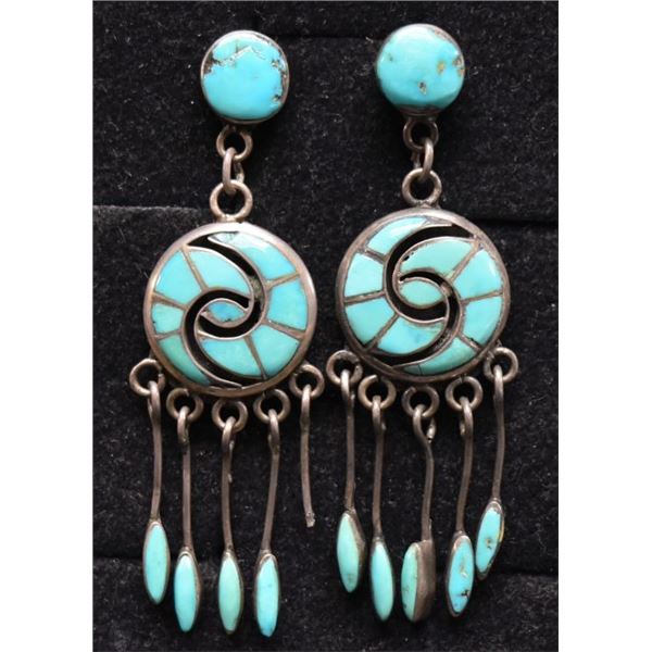 ZUNI INDIAN EARRINGS (ELLEN QUANDELACY)