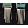 Image 4 : ZUNI INDIAN EARRINGS