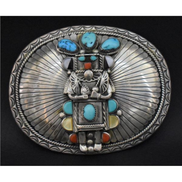 NAVAJO INDIAN BUCKLE (YAZZIE)