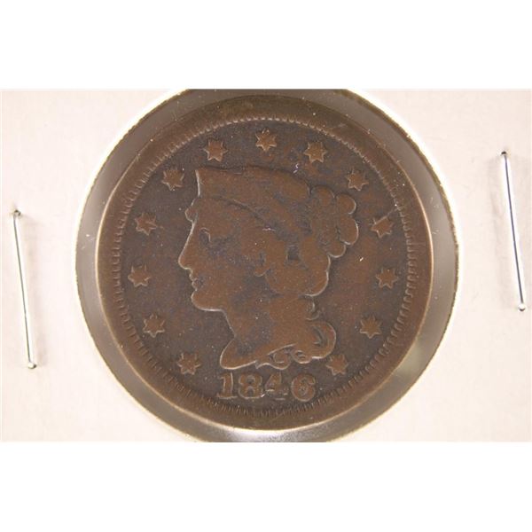 1846 US LARGE CENT