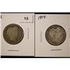 1896 & 1898 SILVER BARBER QUARTERS