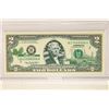 Image 1 : 2003-A $2 FRN WITH VERMONT OVERLAY IN HARD