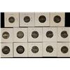 Image 2 : 14 ASSORTED PROOF JEFFERSON NICKELS: 1980-S