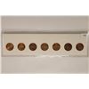 Image 2 : 1982-7 VARIETIES LINCOLN CENT SET (UNC)