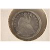 Image 1 : 1840-O SILVER SEATED LIBERTY HALF DIME VG BENT