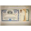 Image 2 : 4 VINTAGE STOCK CERTIFICATES: 1967 FOOD FAIR