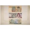 3 BANK OF KOREA BILLS: 500, 1000 & 5000 WONS