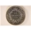 1968 FRANCE SILVER 10 FRANCS BU .7234 OZ. ASW