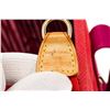 Image 6 : Louis Vuitton Red Purple Canvas Cabas Antigua MM Tote Bag