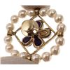 Image 2 : Chanel Purple Colored Stones and Pearl Flower Brooch