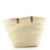 Image 2 : Celine Triomphe Basket Shoulder Bag Raffia with Leather Large Neutral