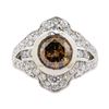 Image 2 : 2.01 ctw Diamond Ring -  Platinum