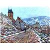 Image 1 : Claude Monet - Road to Vetheuil in Winter