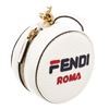 Image 5 : Fendi White Leather Coin Purse With Foldable Nylon Backpack