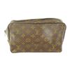 Image 1 : Louis Vuitton Monogram Canvas Leather Toilette Trousse 23 Bag