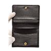 Image 6 : Louis Vuitton Black Epi Leather Ludlow Cardholder Wallet