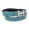 Image 2 : Hermes Blue Constance H Belt