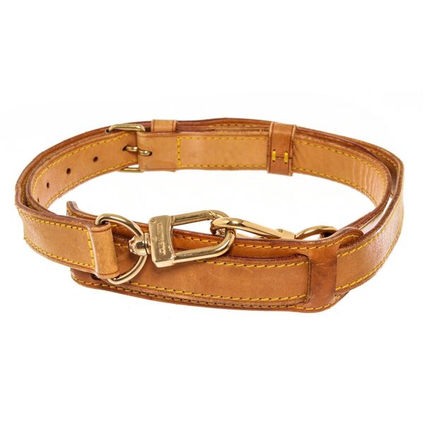 Louis Vuitton Orange Leather Extender Strap