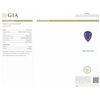 Image 5 : 14KT White Gold GIA Certified 23.12 ctw Tanzanite and Diamond Pendant With Chain