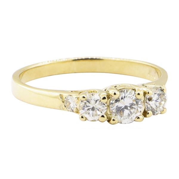 0.75 ctw Diamond Ring - 14KT Yellow Gold