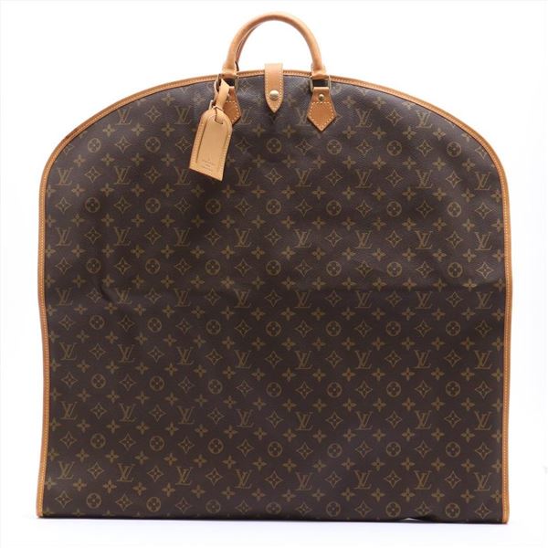 Louis Vuitton Monogram Canvas Leather Garment Bag Cover