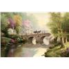 Image 1 : Hometown Bridge by Thomas Kinkade