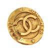 Image 2 : Chanel Gold CC Logo Round Earring